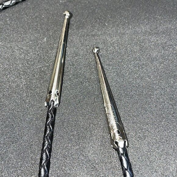 Valentine Steampunk Green Black Raven Cameo Pendant Crow Lariat Bolo Tie Gothic - Picture 5 of 6